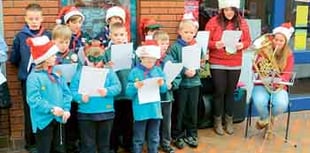 Scouts sing out for Christmas