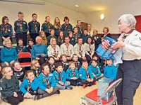 Birthday celebrations for local Scout Leader