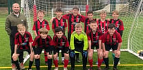 New kit for Tenby Under 12s soccer starlets