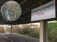 Tenby train station litter labelled an ‘embarrassment’