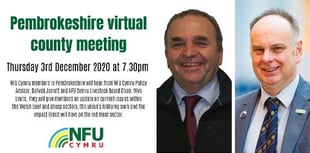 NFU Cymru Pembrokeshire county meeting