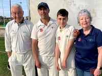 Multi generational match for Narberth Cricket Club