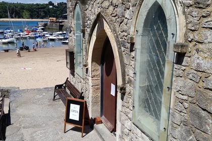 RNLI Flower festival and Hymns of Praise at St Julian's Church Tenby
