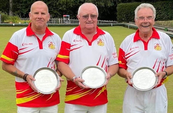 Pembroke Dock bowls trio