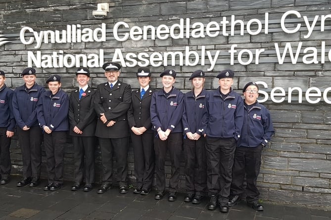 Pembroke police cadets