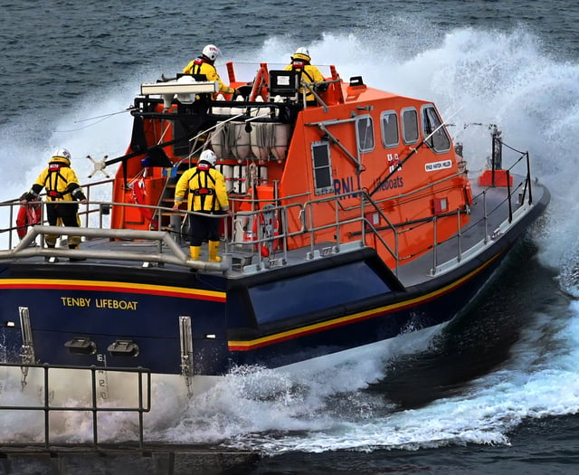 RNLI Mayday call, new data reveal increase in Welsh lifeboat launches