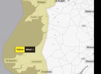 Weather warning for strong winds later this week