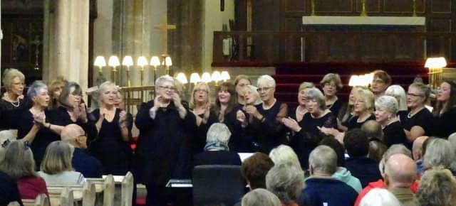 Narberth community choir roars back from Covid