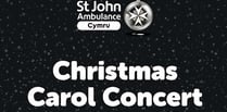 Pembrokeshire Carol Concert for St John Ambulance