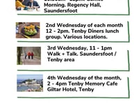 Tenby Memory Café continuing to care in 2023