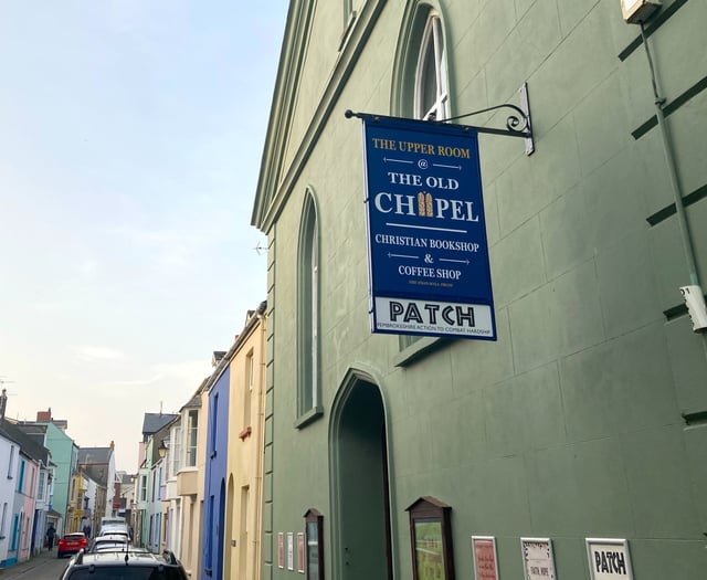 The Old Chapel and Community Fridge, Tenby