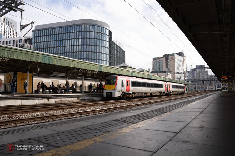 Class 175 at Cardiff Central