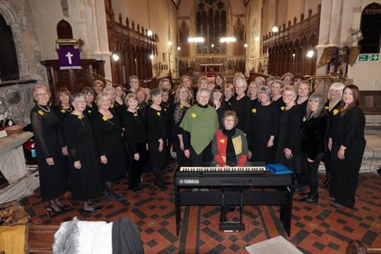 choirs combine at monkton  priory concert