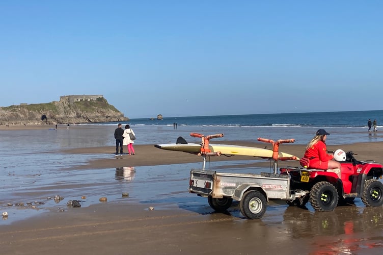 Tenby lifeguard