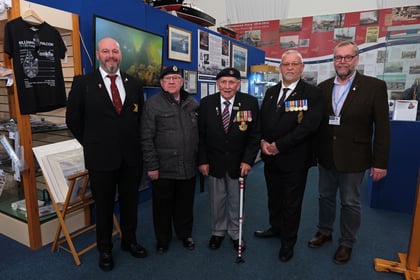 Naval Centenarian visits Heritage Centre