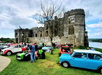 Classic cars return to Carew Castle this Bank Holiday Monday