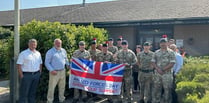 Landmarc flies the flag at Castlemartin for Armed Forces Week