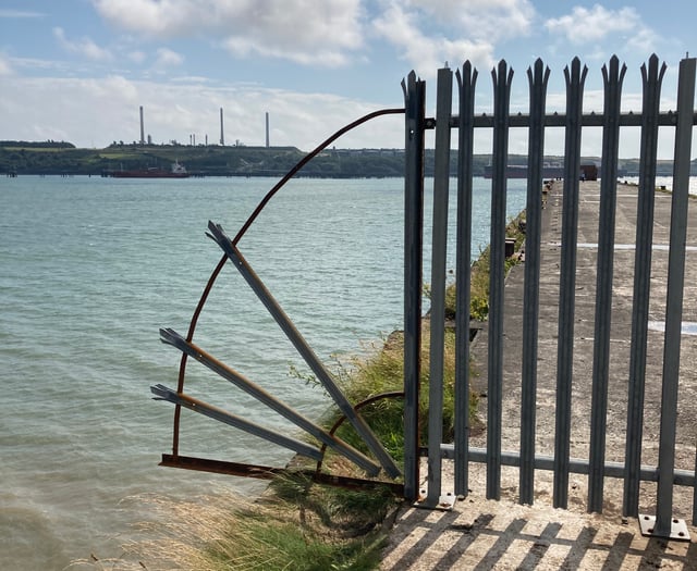 Public reminded to stay away from Ward’s Yard and Criterion Quay