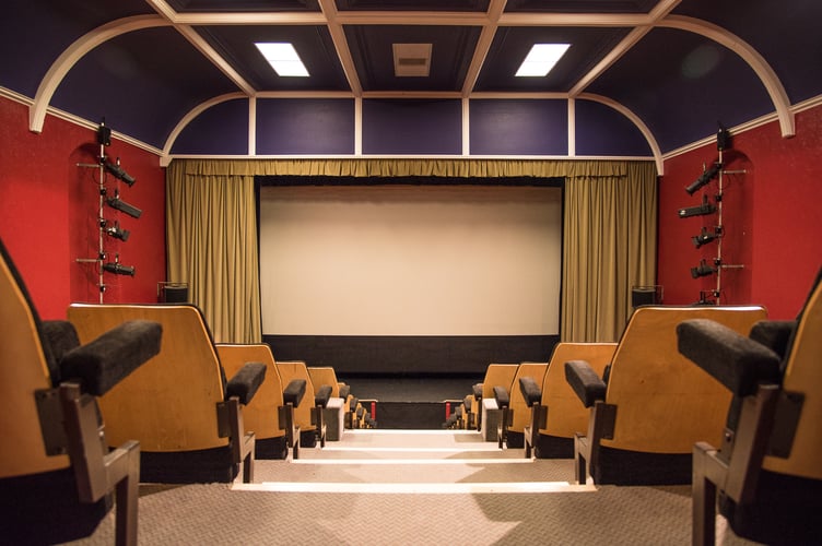 Inside Theatre Gwaun, Fishguard