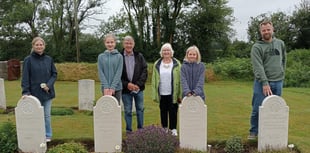 Dutch schoolgirls discover RAF Pembrokeshire-Netherlands connection