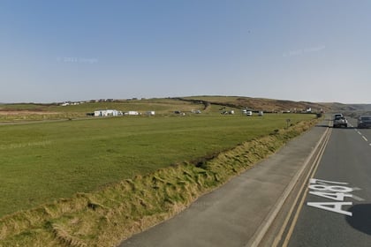 Nine injured after car collides with campers in west Wales