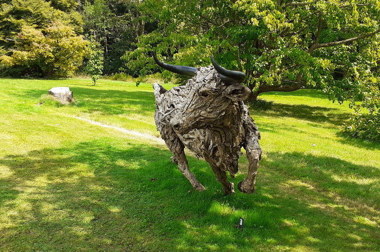 James Doran-Webb, ‘Adrenaline’ at Upton Castle Gardens