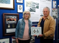 Australian visitor at Pembroke Dock Heritage Centre