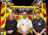 Three generations of firefighters, over 73 years of service