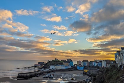 Picture This! The beauty of a winter day at Tenby