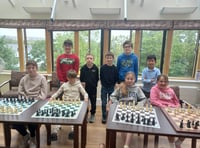 Pembrokeshire Junior Chess Club plays Castell Nedd for first time