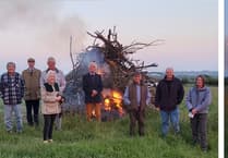 Martletwy’s moment of reflection as community lights D-Day beacon