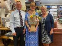 T P Hughes long-serving staff member retires