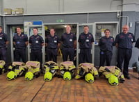 Pembrokeshire firefighter Euros retires after 45 years of service