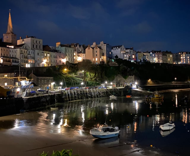 Starlight Walk in Tenby for Sands charity